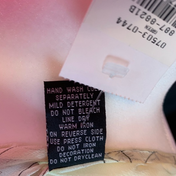 Separates pale green floral sheer shirt with tank size XL - Picture 6 of 6